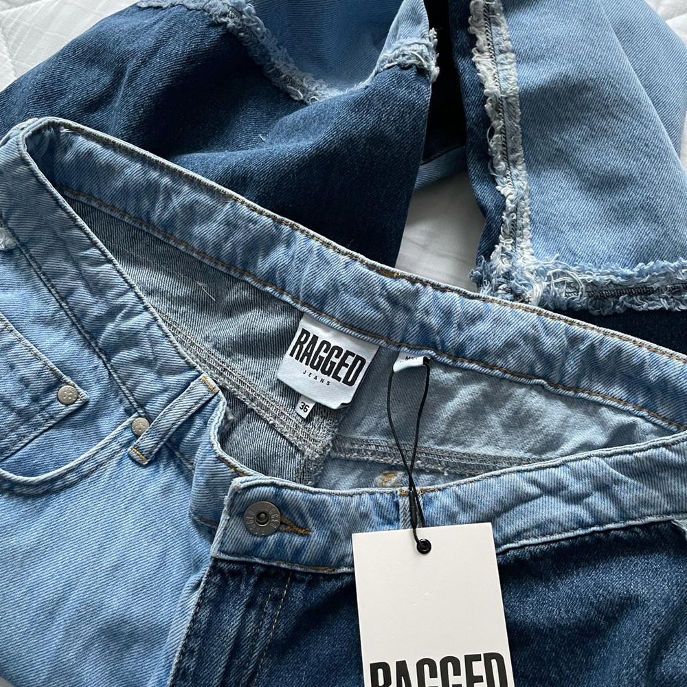 The Ragged Priest 2 tone quarter stitched jean